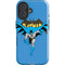 DC Comics Batman Vintage Action Pose iPhone 16 Plus Impact Case