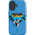 DC Comics Batman Vintage Action Pose iPhone 16 Plus Magsafe Impact Case