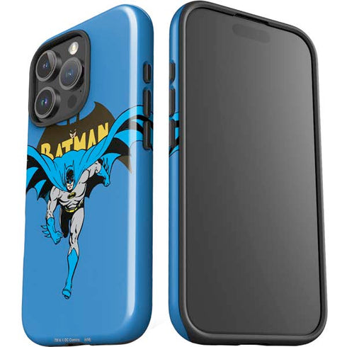 DC Comics Batman Vintage Action Pose iPhone 16 Pro Impact Case