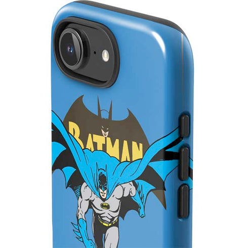 DC Comics Batman Vintage Action Pose iPhone 16e Impact Case