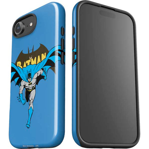 DC Comics Batman Vintage Action Pose iPhone 16e Impact Case