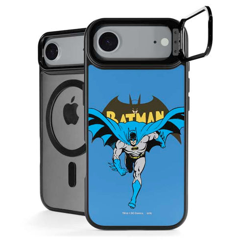 DC Comics Batman Vintage Action Pose iPhone 17 Air Kickstand Case