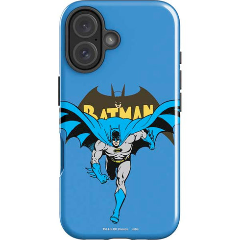 DC Comics Batman Vintage Action Pose iPhone 17 Impact Case