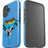 DC Comics Batman Vintage Action Pose iPhone 17 Impact Case