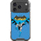 DC Comics Batman Vintage Action Pose iPhone 17 Pro Clear Case