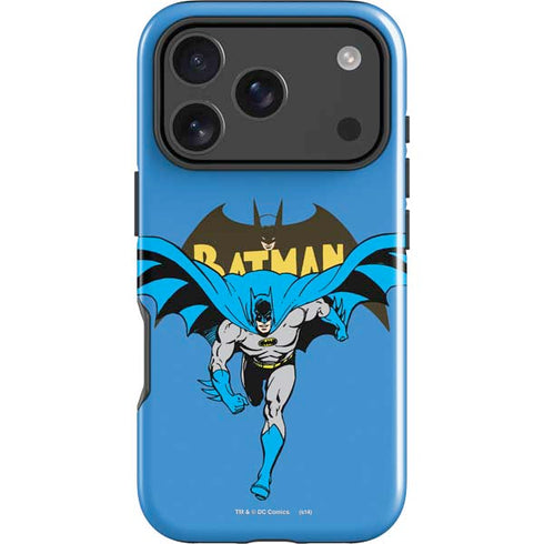 DC Comics Batman Vintage Action Pose iPhone 17 Pro Impact Case