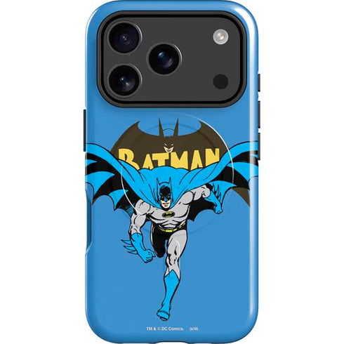 DC Comics Batman Vintage Action Pose iPhone 17 Pro Magsafe Impact Case