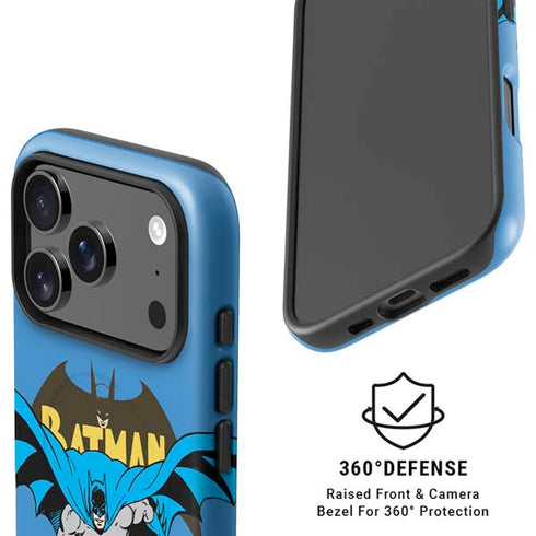 DC Comics Batman Vintage Action Pose iPhone 17 Pro Max Magsafe Impact Case