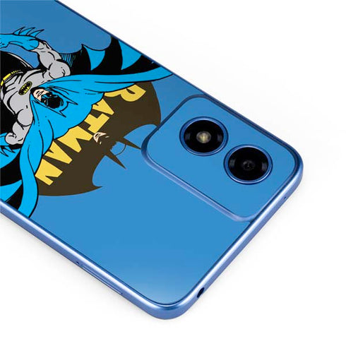 DC Comics Batman Vintage Action Pose Moto G Play 4G (2024) Skin