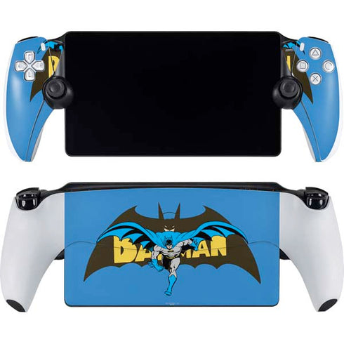 DC Comics Batman Vintage Action Pose PlayStation Portal Remote Player Skin