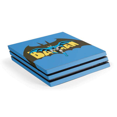 DC Comics Batman Vintage Action Pose PlayStation PS4 Skins