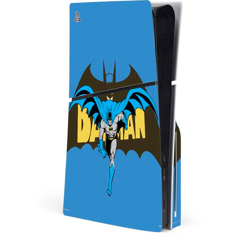 DC Comics Batman Vintage Action Pose PlayStation PS5 Skins