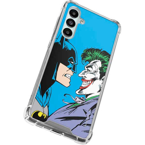 DC Comics The Joker vs Batman Vintage art Galaxy A16 5G Clear Case