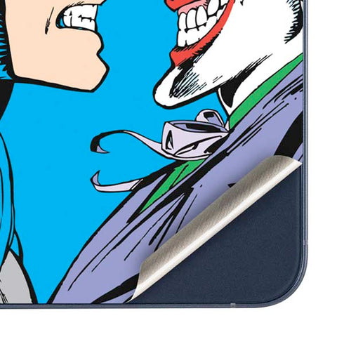DC Comics The Joker vs Batman Vintage art Galaxy A35 5G Skin