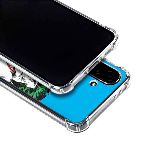 DC Comics The Joker vs Batman Vintage art Galaxy A36 5G Clear Case