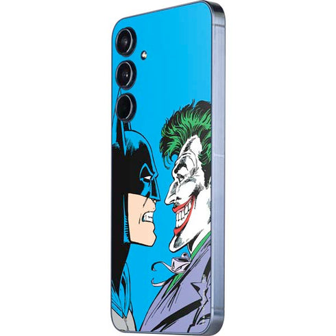 DC Comics The Joker vs Batman Vintage art Galaxy A36 5G Skin
