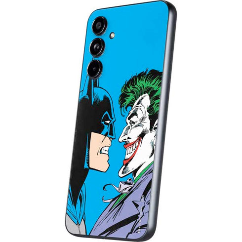 DC Comics The Joker vs Batman Vintage art Galaxy A54 5G Skin