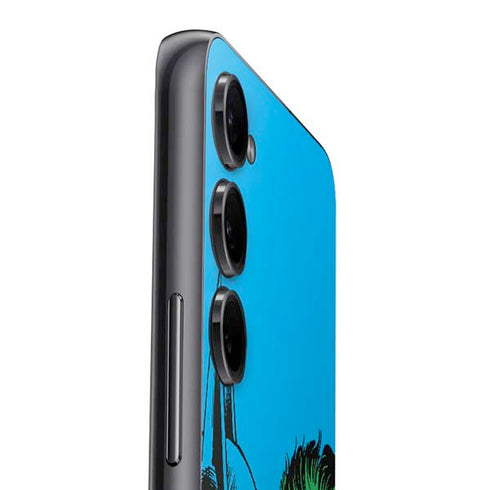 DC Comics The Joker vs Batman Vintage art Galaxy A54 5G Skin