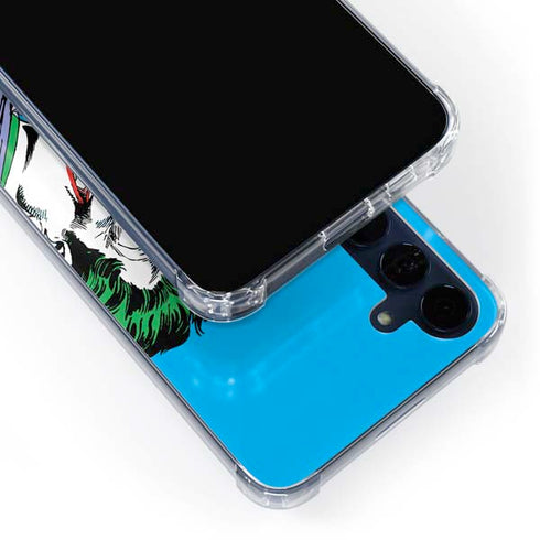 DC Comics The Joker vs Batman Vintage art Galaxy A55 5G Clear Case