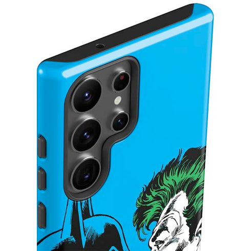 DC Comics The Joker vs Batman Vintage art Galaxy S23 Ultra Pro Case