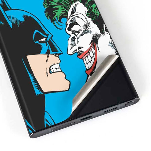 DC Comics The Joker vs Batman Vintage art Galaxy Skins