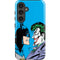 DC Comics The Joker vs Batman Vintage art Galaxy S25 Impact Case