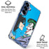 DC Comics The Joker vs Batman Vintage art Galaxy S25 Plus Clear Case