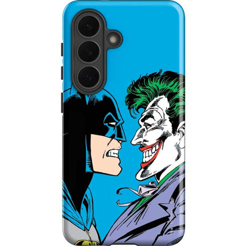 DC Comics The Joker vs Batman Vintage art Galaxy S26 Impact Case