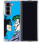 DC Comics The Joker vs Batman Vintage art Galaxy Z Fold5 5G Clear Case