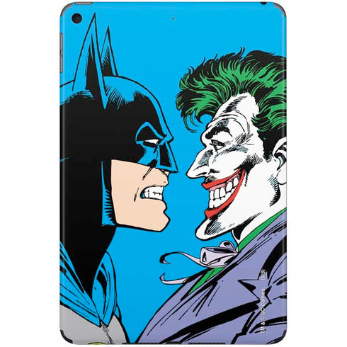 DC Comics The Joker vs Batman Vintage art iPad Skins