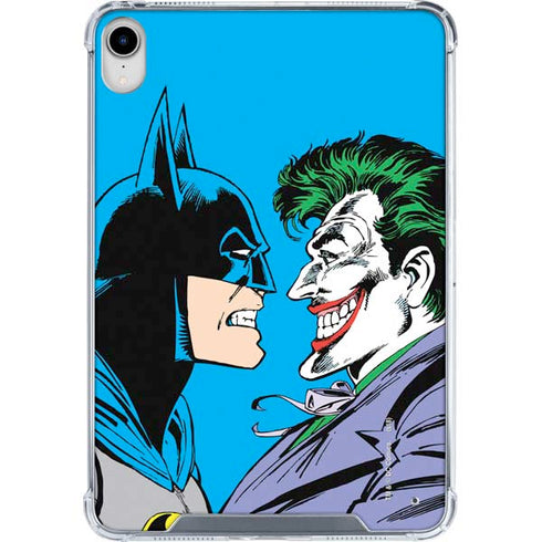 DC Comics The Joker vs Batman Vintage art iPad 11th Gen (2025) Clear Case