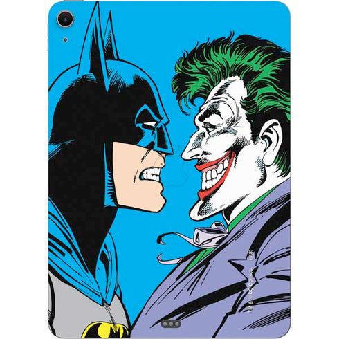DC Comics The Joker vs Batman Vintage art Apple iPad Air Skin