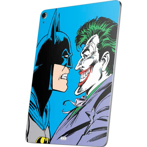 DC Comics The Joker vs Batman Vintage art Apple iPad Air Skin