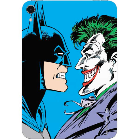 DC Comics The Joker vs Batman Vintage art Apple iPad Mini Skin