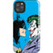 DC Comics The Joker vs Batman Vintage art iPhone Cases