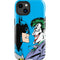 DC Comics The Joker vs Batman Vintage art iPhone 15 Impact Case