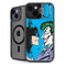 DC Comics The Joker vs Batman Vintage art iPhone 15 Plus Kickstand Case