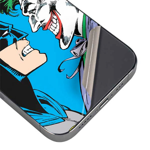 DC Comics The Joker vs Batman Vintage art iPhone 15 Pro Max Skin