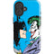 DC Comics The Joker vs Batman Vintage art iPhone 16 Impact Case