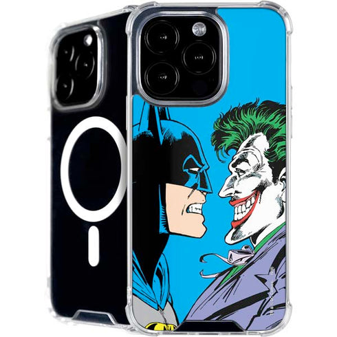 DC Comics The Joker vs Batman Vintage art iPhone 16 Pro MagSafe Case
