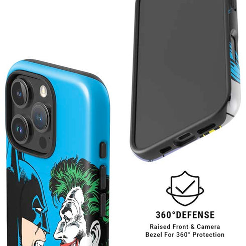 DC Comics The Joker vs Batman Vintage art iPhone 16 Pro Magsafe Impact Case