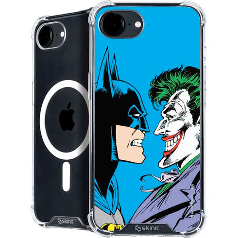 DC Comics The Joker vs Batman Vintage art iPhone 16e MagSafe Case