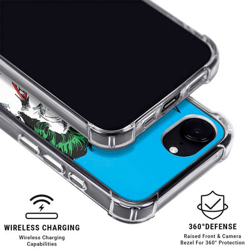 DC Comics The Joker vs Batman Vintage art iPhone 16e MagSafe Case