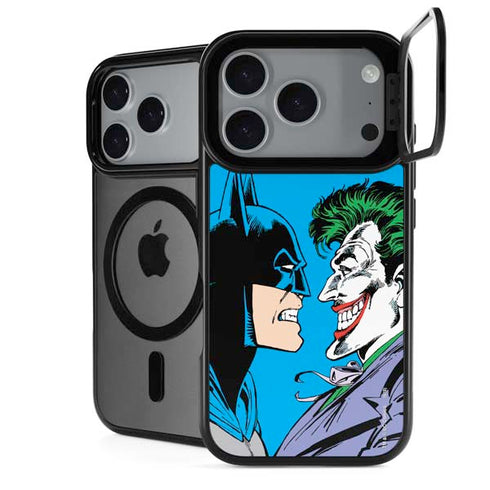 DC Comics The Joker vs Batman Vintage art iPhone 18 Pro Max Kickstand Case