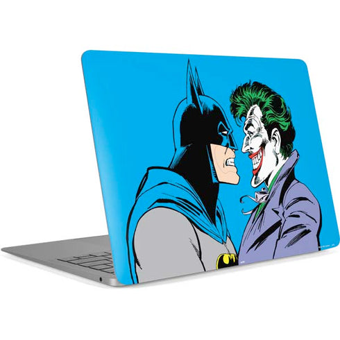 DC Comics The Joker vs Batman Vintage art Apple MacBook Air Skin