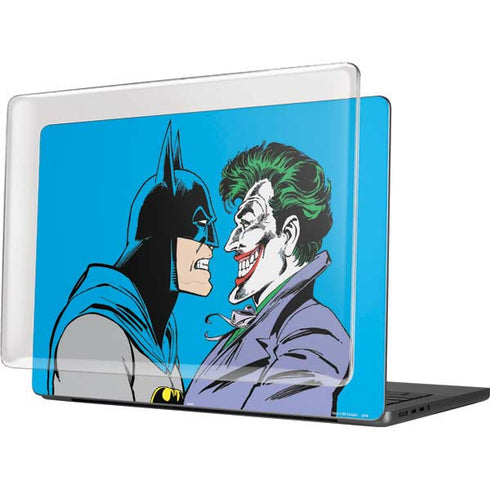 DC Comics The Joker vs Batman Vintage art MacBook Pro 14in (2021-24) Case plus Skin