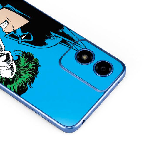DC Comics The Joker vs Batman Vintage art Moto G Play 4G (2024) Skin