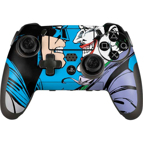 DC Comics The Joker vs Batman Vintage art PlayStation Scuf Vantage 2 Controller Skin
