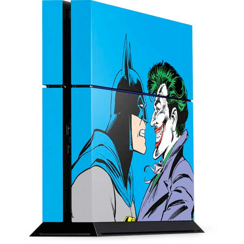 DC Comics The Joker vs Batman Vintage art PlayStation PS4 Skins