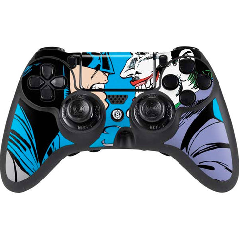 DC Comics The Joker vs Batman Vintage art PlayStation PS4 Skins